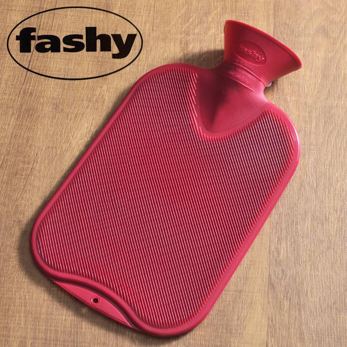 ファシー fashy 湯たんぽ ゆたんぽ ハイブリッドボトル ダブル 2.0L クランベリー 6460-42 ドイツ 水枕 氷枕 冷え対策 防寒 アウトドア キャンプ | 