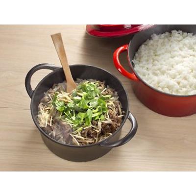 BONNE BONHEUR/ボン・ボネール　ココット 18cm 《IH対応》 【ボンボネール/イシガキ産業/ホーロー/鋳物/両手鍋/ラウンド】＜ブラック＞ |  | 02
