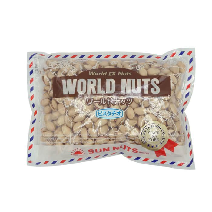 アメリカ産 ピスタチオ (殻付き) 500G (USA)【キャンセル・返品・交換不可】World EX Nuts SUN NUTS サンナッツ 送料無料 | 