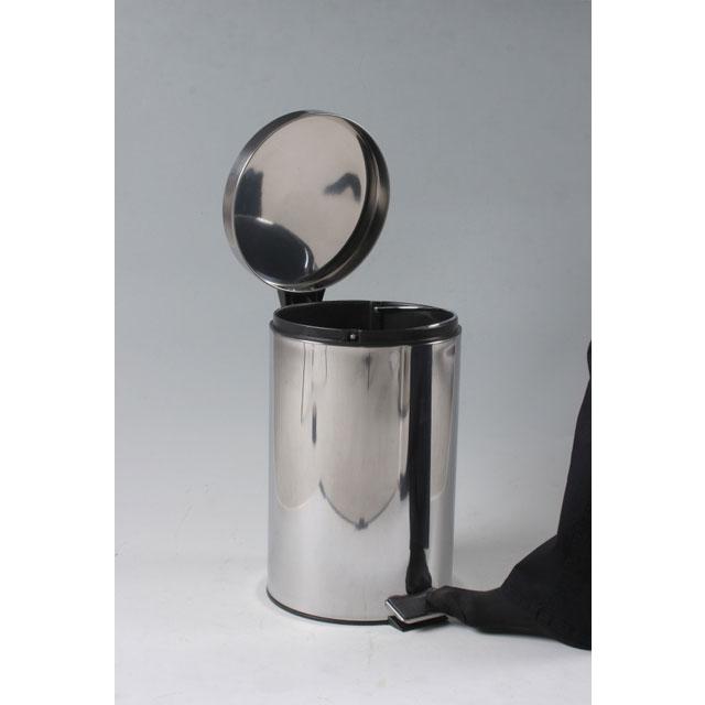 ステンレス　ラウンドペダルペール 12L（78832） |  | 01