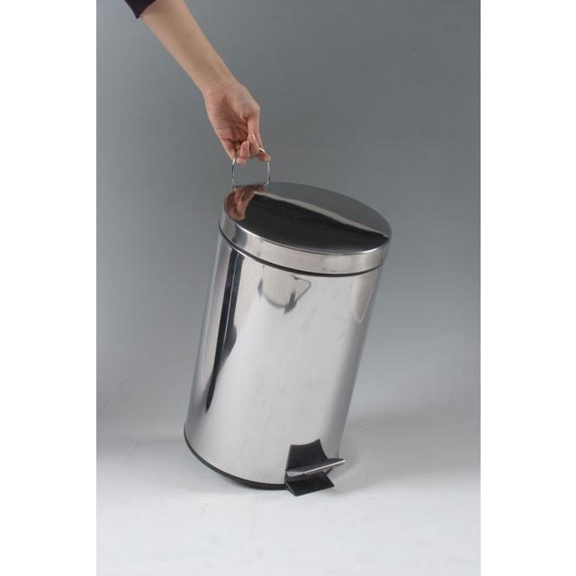 ステンレス　ラウンドペダルペール 12L（78832） |  | 02