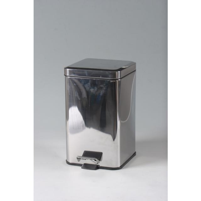 ステンレス　スクエアペダルペール 6L（78450） | 