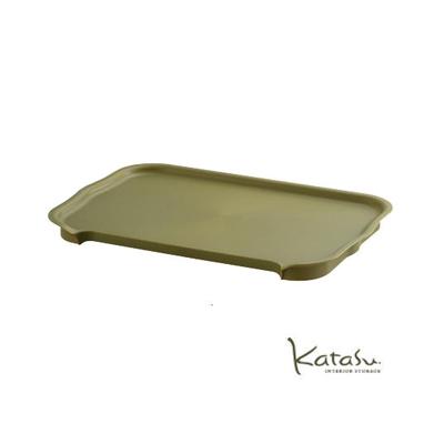 収納ボックスＫａｔａｓｕ（カタス）　フタ　ＭＬ用　グリーン　カラーボックス | 