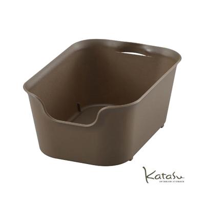 収納ボックスＫａｔａｓｕ（カタス）　ハコ　Ｓ　　ブラウン　カラーボックス | 