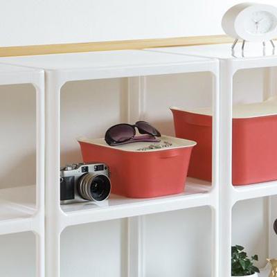 収納ボックスＫａｔａｓｕ（カタス）　ハコ　Ｓ　　イエロー　カラーボックス |  | 01