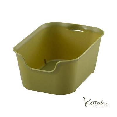 収納ボックスＫａｔａｓｕ（カタス）　ハコ　Ｓ　　グリーン　カラーボックス | 