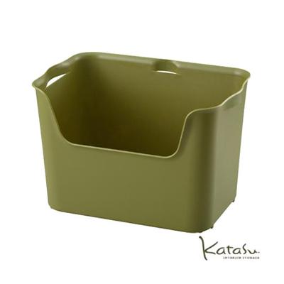 収納ボックスＫａｔａｓｕ（カタス）　ハコ　Ｌ　グリーン　カラーボックス | 