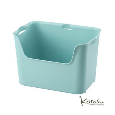 収納ボックスＫａｔａｓｕ（カタス）　ハコ　Ｌ　ブルー　カラーボックス | 