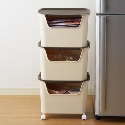 収納ボックスＫａｔａｓｕ（カタス）　ハコ　Ｌ　ブルー　カラーボックス |  | 01