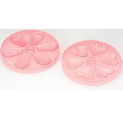 マドレーヌ型　レンジ用　ハート＆シェル型 | 
