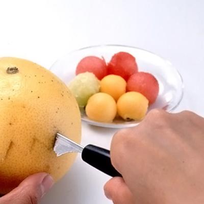 フルーツ くり抜き タイガークラウン デコレーションナイフ＆フルーツボーラー フルーツデコレーター 果物 フルーツくり抜き器【6点までメール便送料無料】 | タイガークラウン | 01