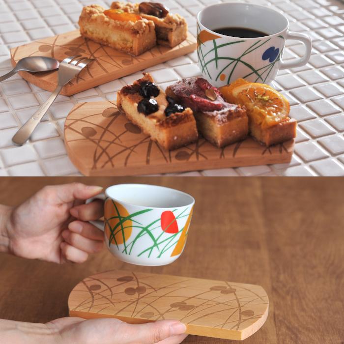 SILTA オリジナルマグカップ＆木製トレー (アンッティ・カレヴィデザイン) ペア2個セット (専用BOX入)【送料無料】 |  | 06