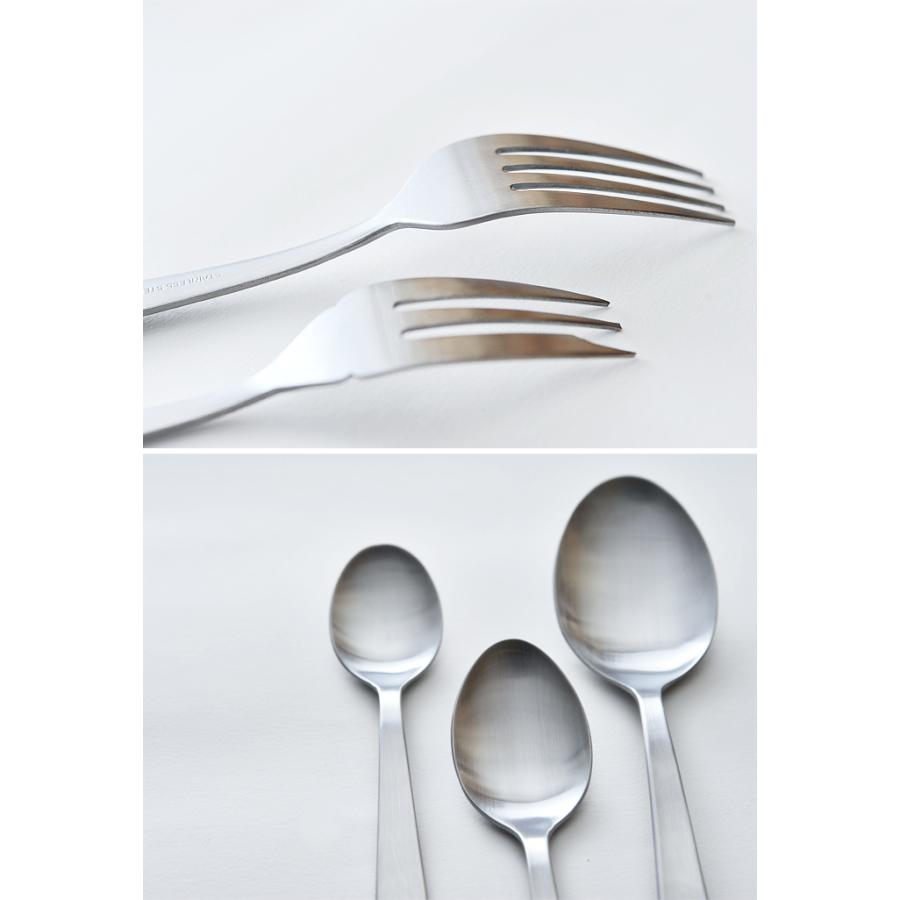 おためし5本SET コージークック ステンレス スプーン フォーク ナイフ オールステンレス マット 日本製 燕三条 食洗機対応 カトラリー【5セットまでメール便】 |  | 07
