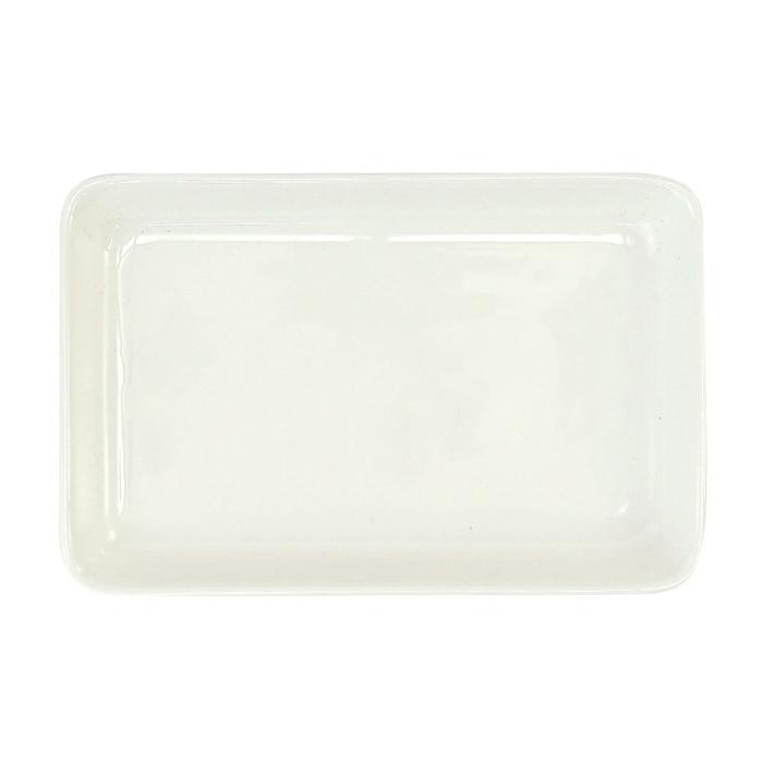 丸利玉樹利喜蔵商店 フォルテモア レクタンプレート18 （ Ｔ-785102 ）【 fortemore 角長皿 小皿 長方形 食器 磁器 軽量 強化 】 | 