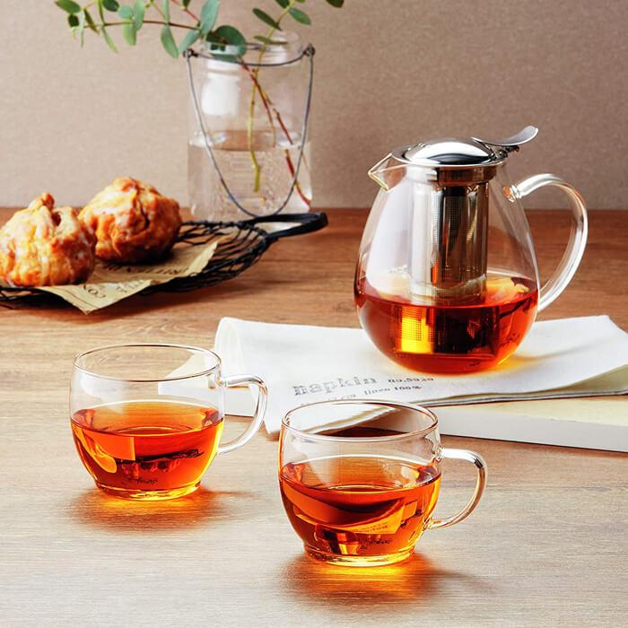 前畑 GIFT COLLECTION フィール 耐熱ペアティーセット（品番 51723