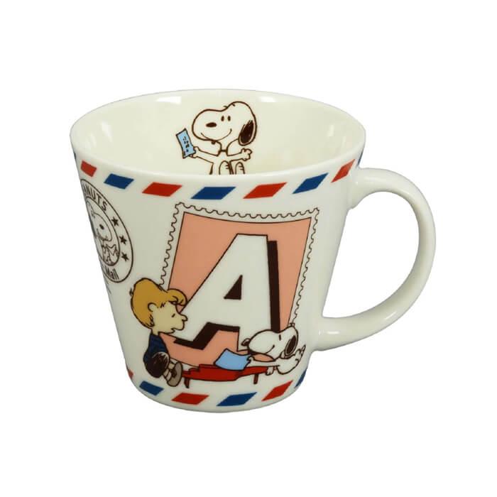 Snoopy スヌーピー イニシャルマグ A Sn740 11a マグカップ 食器 Peanuts ピーナッツ 791 2846 アドキッチン 通販 Yahoo ショッピング