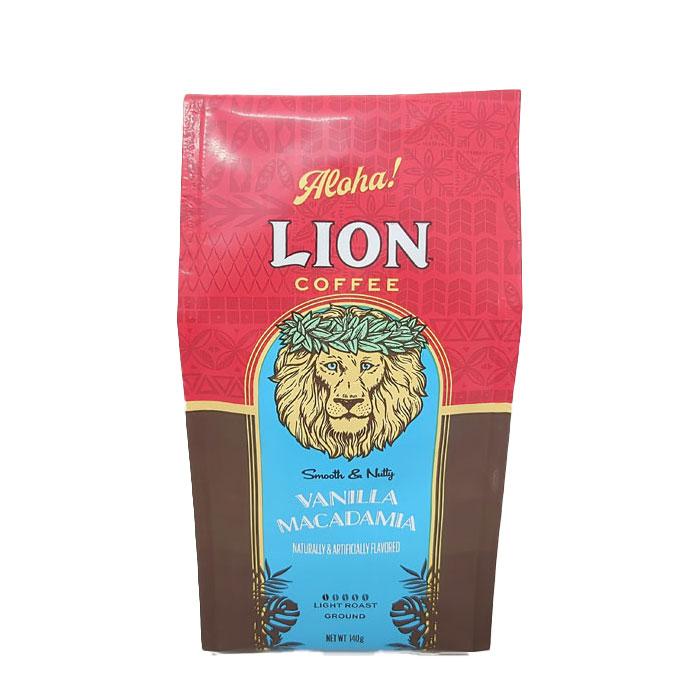 ライオンコーヒー バニラマカダミア 140g 粉 ハワイ LION COFFEE