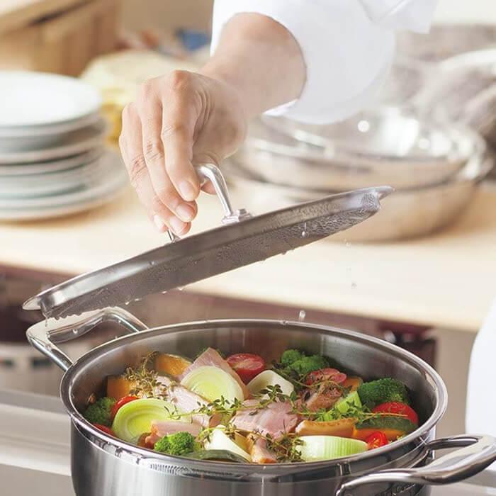 ビタクラフト 両手鍋 ステンレス ビタクラフト プロ 両手鍋 18cm No