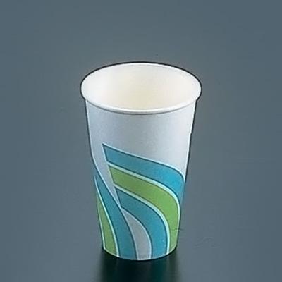 紙カップ （コールド用） SCM-360 レインボー （1400入） 362cc | 