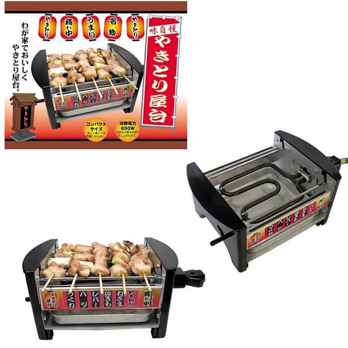家庭用 焼き鳥焼き器 NEWやきとり屋台 MYS-600 230×150×H105mm 家庭用 焼き鳥焼き器 NEWやきとり屋台 MYS-600 230×150×H105mm