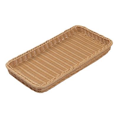 PP ベーカリーバスケット 薄型 30型 BB-4030-IV 400×300×35mm＜アイボリー＞ | 