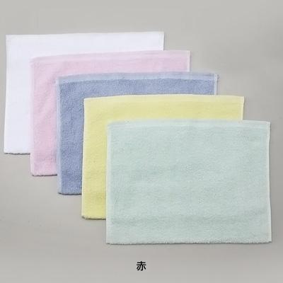 お掃除タオル 丈夫（12枚入） 340×520mm ＜赤＞ | 