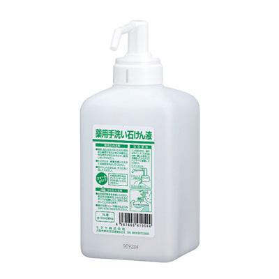サラヤ ノータッチ式 薬液ディスペンサー GUD-1000 石けん液用（泡状） カートリッジボトル 1L【容器のみ】 | 
