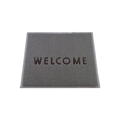 3M 文字入マット WELCOME 900×750mm ＜グレー＞ | 