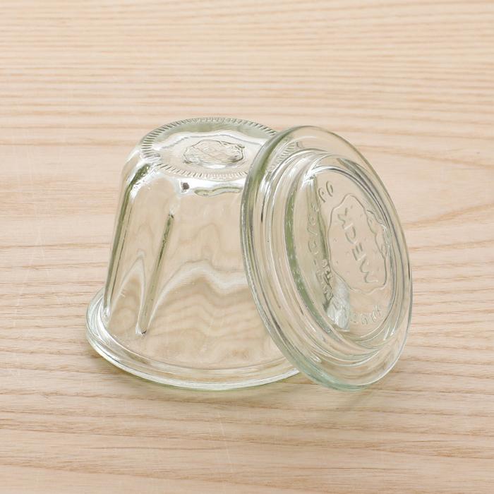 WECK ウェック クグロフ リングケーキ WE566 80ml 直径 Sサイズ 保存容器 ガラスキャニスター Kouglof 容器 ガラス ガラス容器  並行輸入品 | WECK | 01
