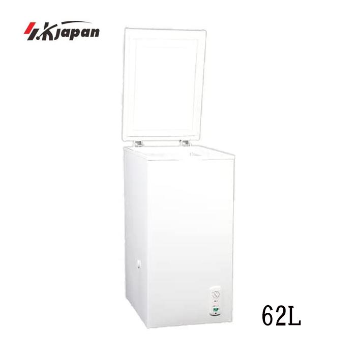 エスケイジャパン 上開き 冷凍庫 62L ホワイトSFU-A62N 冷凍【沖縄・北海道・離島・一部地域不可】 | S.Kjapan（家電）