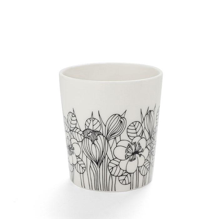 アラビア クロッカス 101099 マグ 300ml ブラック ARABIA Krokus エステリ・トムラ マグカップ 電子レンジ対応 食洗機対応 並行輸入品 送料無料 | クロッカス | 02