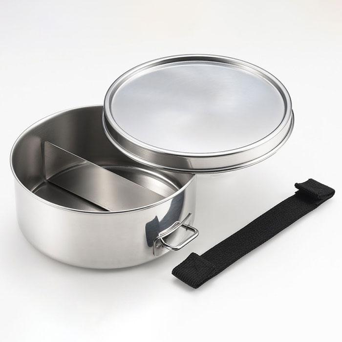 工房アイザワ 丸型ランチボックス 小 70481【ステンレス弁当箱 保存容器 フードボックス】日本製 送料無料 | 工房アイザワ