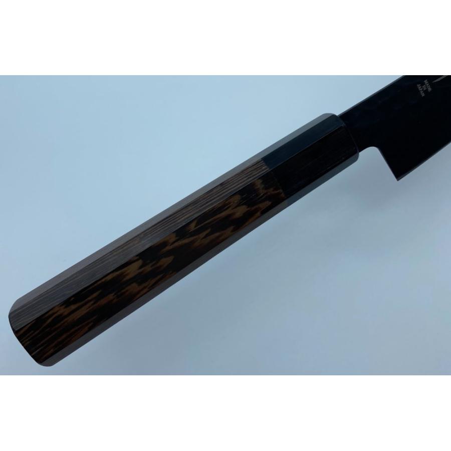 堺孝行 黒影 筋引き 包丁 240mm 槌目 VG10割込み フッ素加工 和 堺孝行 黒影 筋引き 包丁 240mm 槌目 VG10割込み フッ素加工 和
