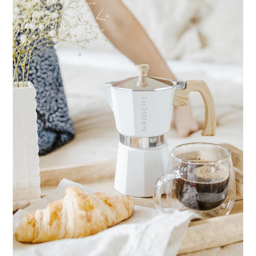 公式】Grosche ミラノ 3カップ マキネッタ モカポット エスプレッソ