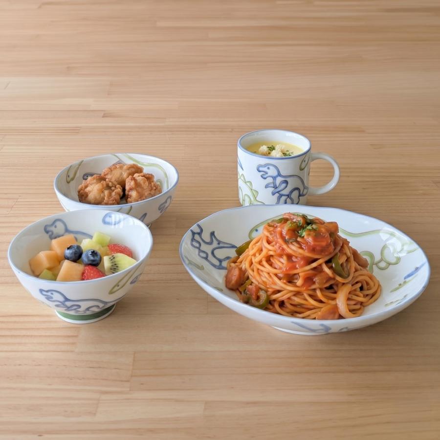 専用★ 子供用セット 子供食器セット ジュラシック7点セット 皿 小鉢 茶碗 マグ 箸 スプーン