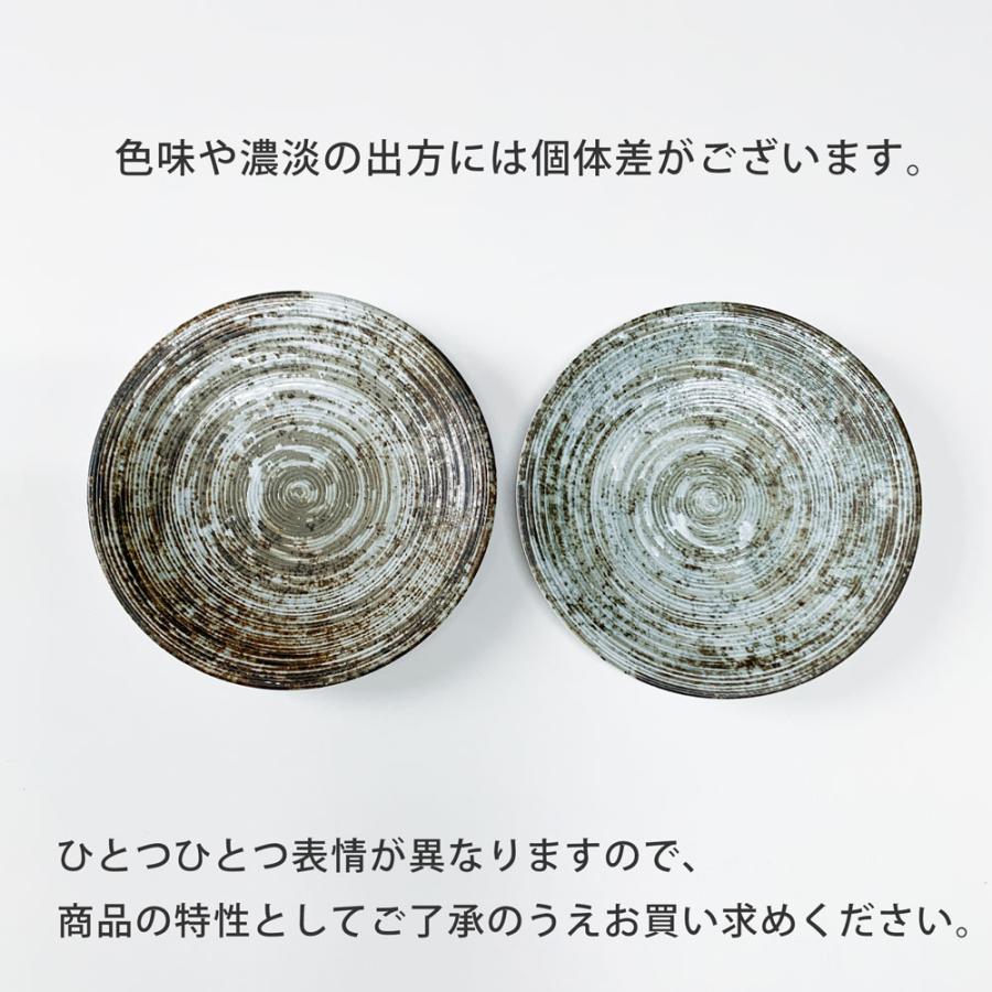 深皿 パスタ皿 おしゃれ 宙 22.0cm 7.0深皿 麺皿 カレー皿 和食器 美濃焼 日本製 |  | 11