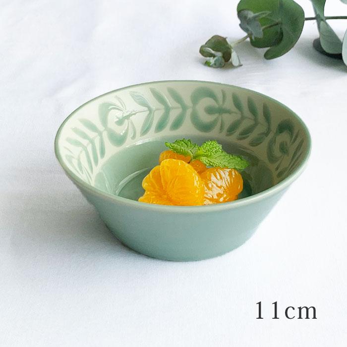 食器 ボウル 花つづり 反型3.5ボウル 11cm おしゃれ 洋食器 かわいい
