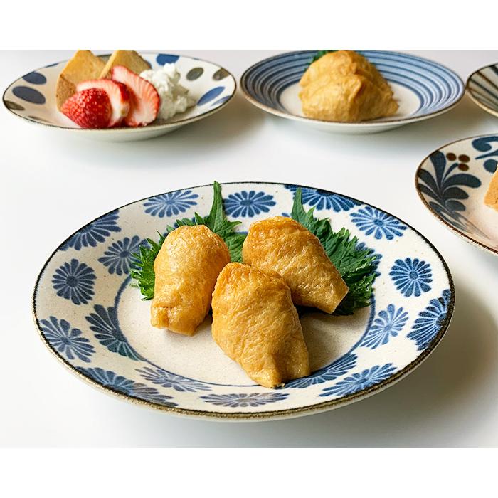 皿 ぱいかじ 反型 6.0皿 おしゃれ 18.8cm 和食器 取り皿 カフェ風 美濃焼 南風 日本製 選べる５柄 |  | 12