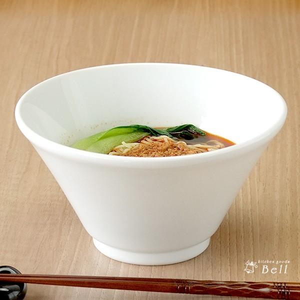 ラーメン鉢 おしゃれ 白中華 切立 深口 ラーメン丼 19cm 美濃焼 白 台形 どんぶり 食器 器 麺丼 麺鉢 大鉢 ストア