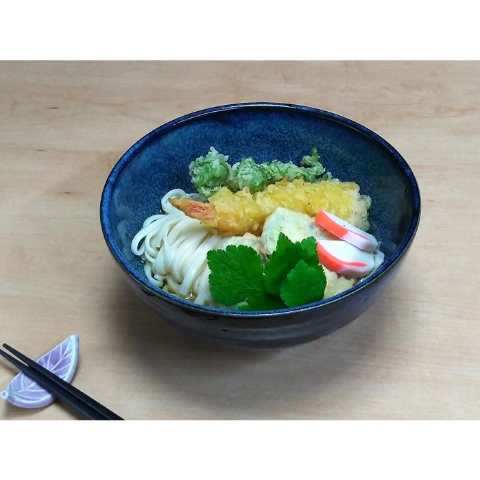 どんぶり 食器 おしゃれ 窯変紺 さぬき丼 ラーメン丼 鉢 うどん