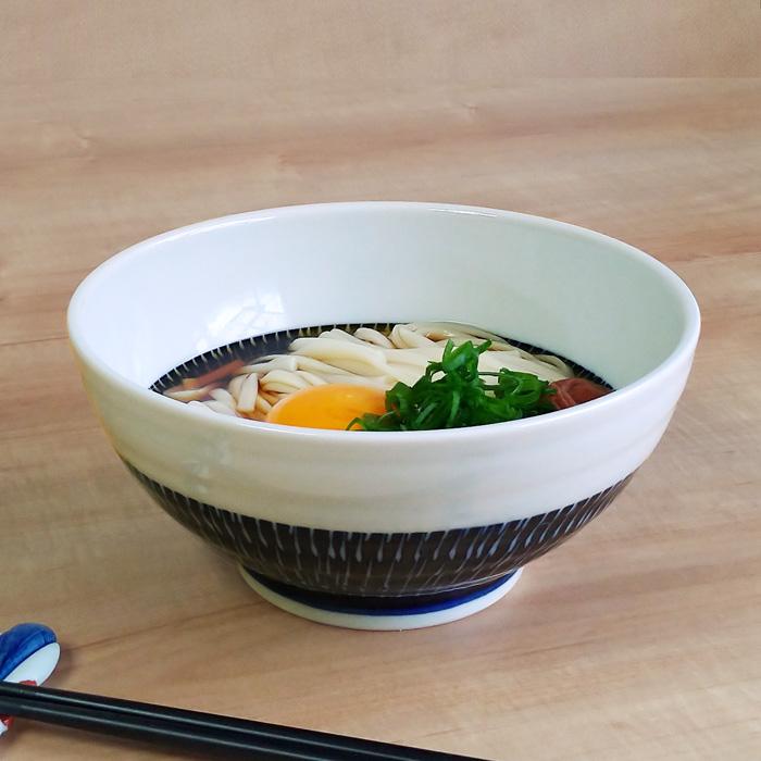 どんぶり 食器 おしゃれ トビカンナ 藍色 さぬき丼 ラーメン丼 鉢