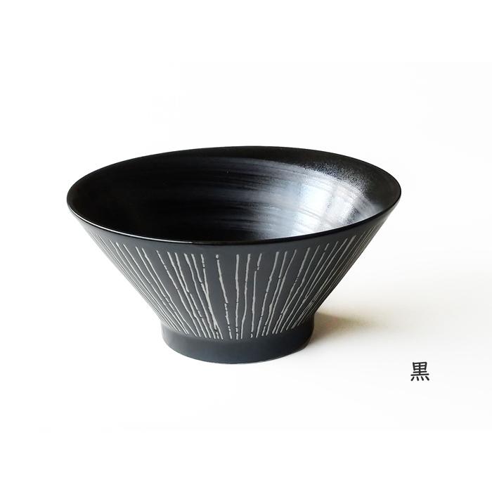 どんぶり 食器 おしゃれ 彫十草 反形 19cm 丼 ラーメン丼 鉢 うどん鉢