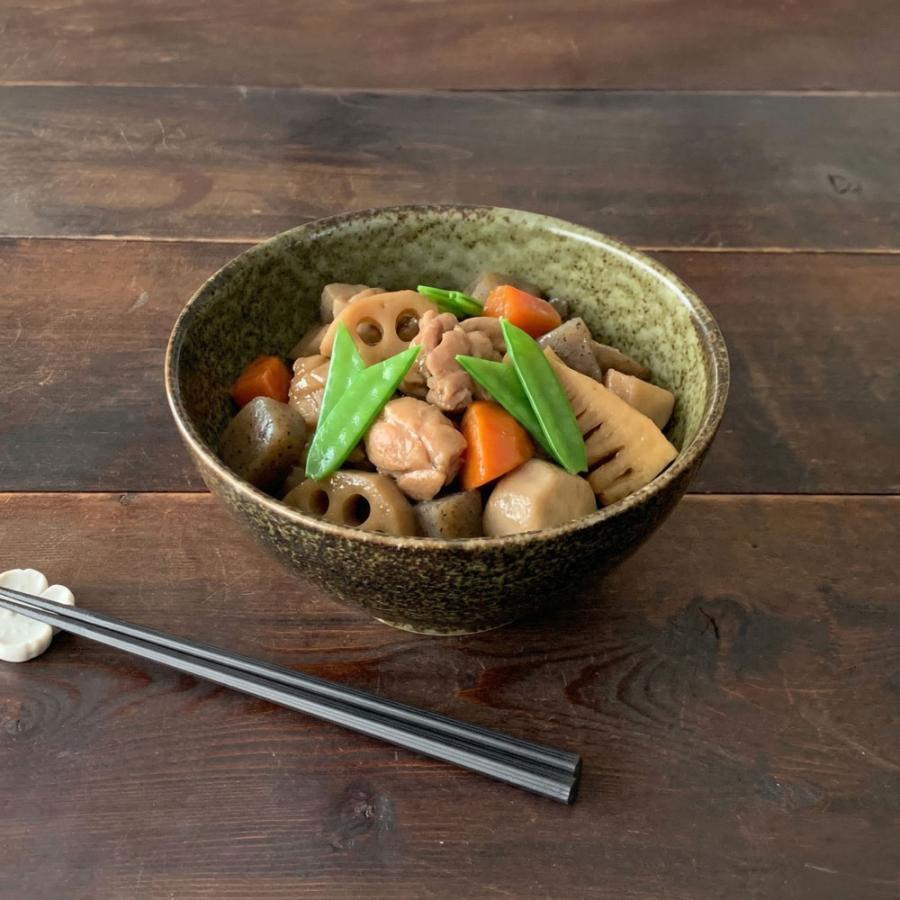 DON どんぶり 麺鉢 深緑釉 さぬき丼 18.7cm 1250ml 日本製 美濃焼 陶器