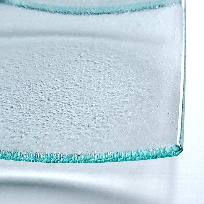 皿 ガラス シーニュ 3つ 仕切り 30cm 長方形 おしゃれ 家飲み 宅飲み