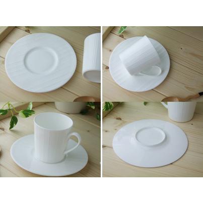 洋食器 ボーンチャイナ カップ & ソーサー 満水165ml コーヒーカップ