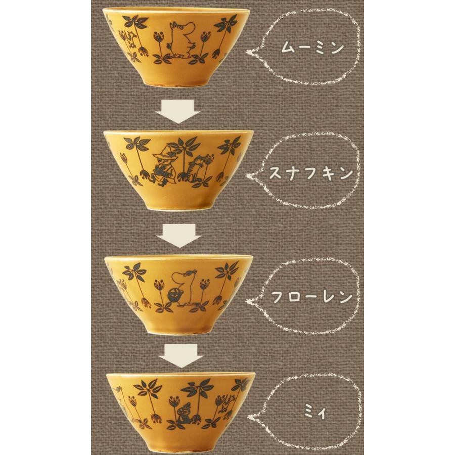 MOOMIN（ムーミン） 和食器 ライスボウル ブラウン 280ml MOOMIN 美濃