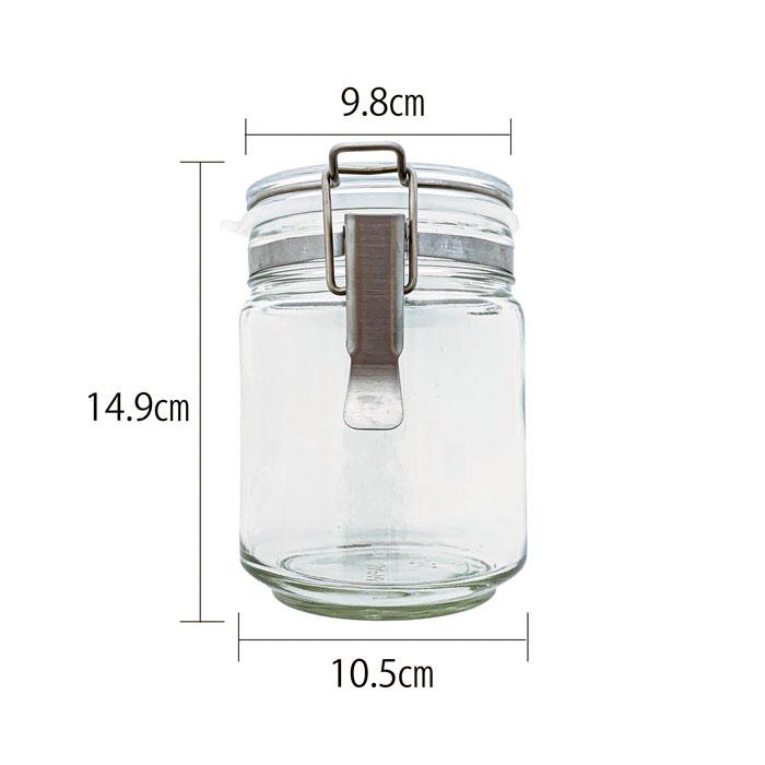 ADERIA 密封 保存瓶 750ml 日本製 密封瓶 抗菌 : みのさららヤフー店