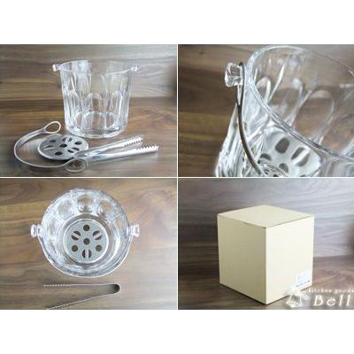 ADERIA トリニティー アイスペール 氷入れ 1390ml 吊り手 トング