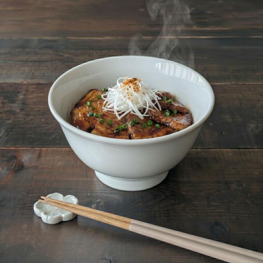 ラーメンどんぶり 食器 白い食器 さっぱり ラーメン丼 鉢 おしゃれ 器