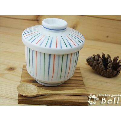 茶碗蒸し 器 おしゃれ 三色細十草 蒸し碗 美濃焼 焼杉台付 業務用食器 123 みのさららヤフー店 通販 Yahoo ショッピング